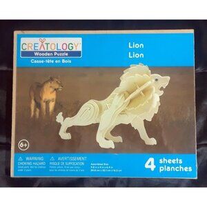 Creatology Wooden Lion Puzzle